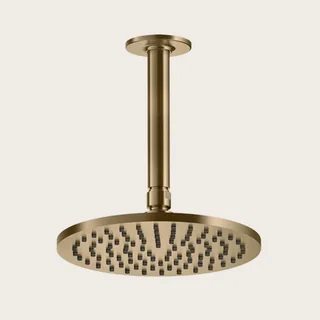 Верхний душ, Gessi, Inciso, 200*200, цвет-Warm Bronze Brushed PVD