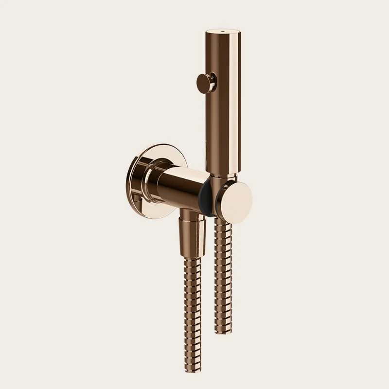 Гигиенический душ, Gessi, Inciso. цвет-Copper PVD