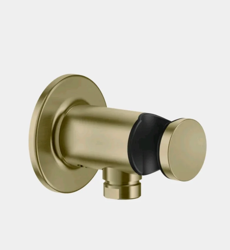 Шланговое подсоединение, Gessi, Inciso, цвет-Brushed Brass PVD