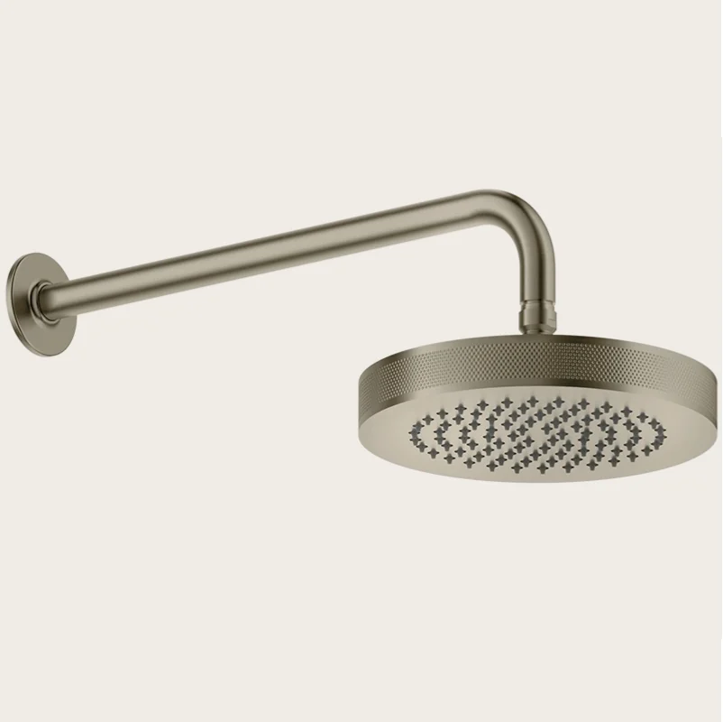 Верхний душ, Gessi, Inciso, 218*218, цвет-Finox Brushed Nickel