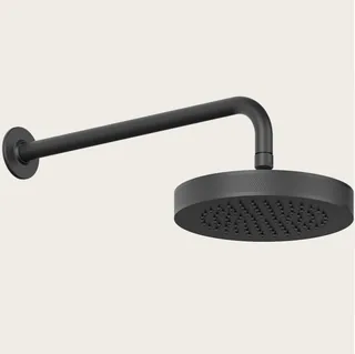 Верхний душ, Gessi, Inciso, 218*218, цвет-черный матовый