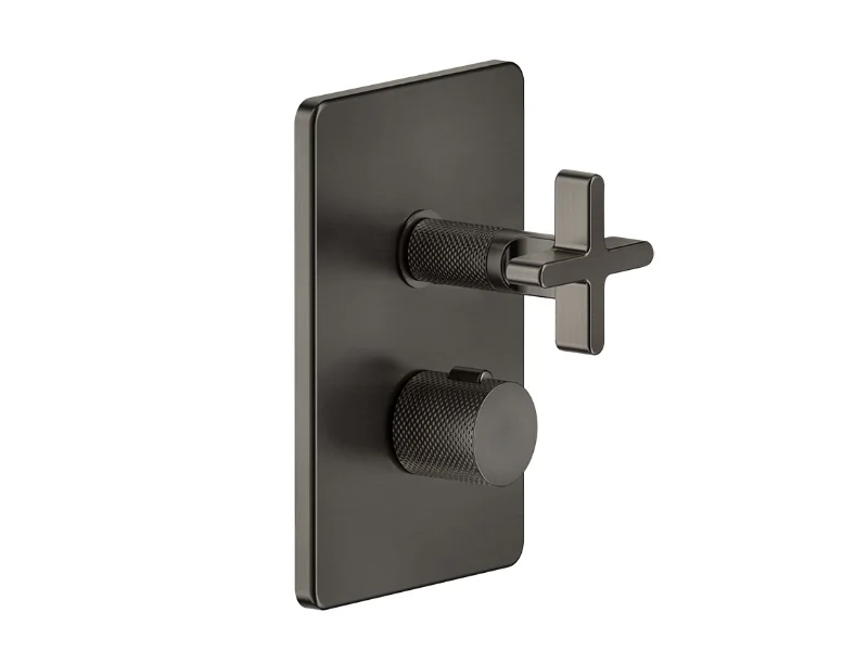 Смеситель для душа, Gessi, Inciso, цвет-Copper Brushed PVD