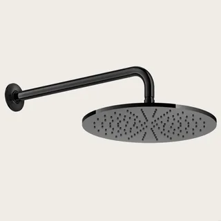 Верхний душ, Gessi, Inciso, 300*300, цвет-Black Metal PVD
