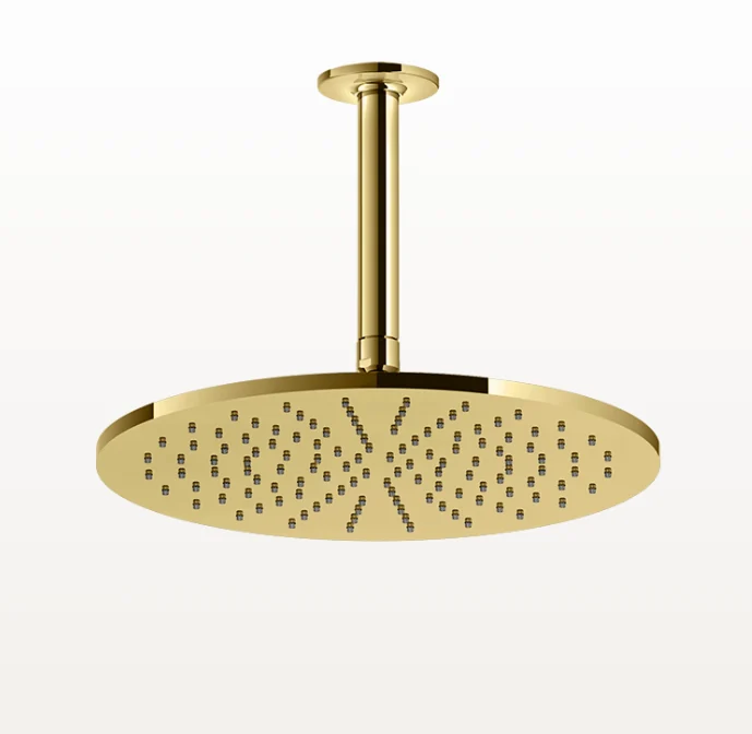 Верхний душ, Gessi, Inciso, 300*300, цвет-Gold PVD