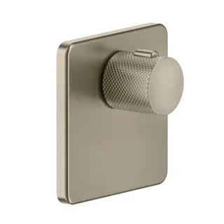 Смеситель для душа, Gessi, Inciso Bath&Shower, на 1 потребитель, цвет-Finox Brushed Nickel