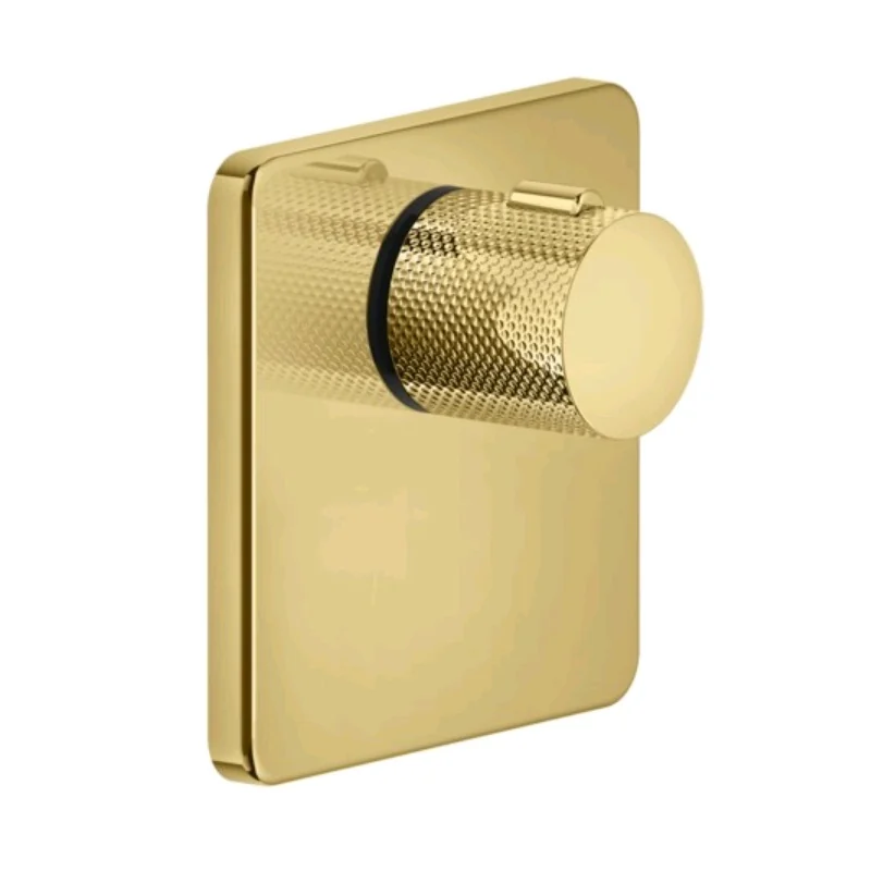 Смеситель для душа, Gessi, Inciso Bath&Shower, на 1 потребитель, цвет-Gold PVD