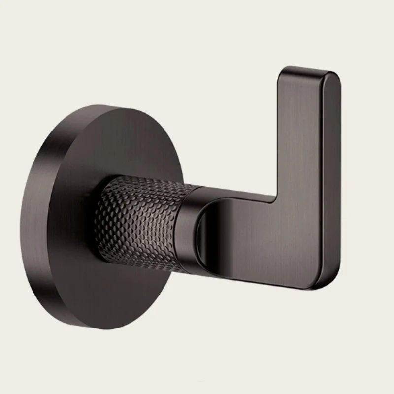 Вентиль, Gessi, Inciso, запорный, 3/4", цвет-Black Metal Brushed PVD
