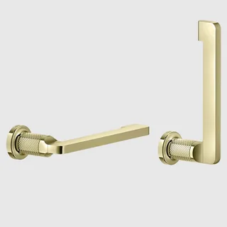Бумагодержатель, Gessi, Inciso, шгв 183*77*41, цвет-Brass PVD