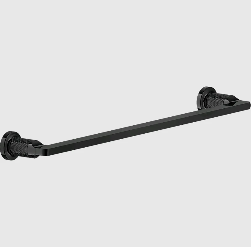 Полотенцедержатель, Gessi, Inciso, шгв 491*77*41, цвет-Black Metal PVD
