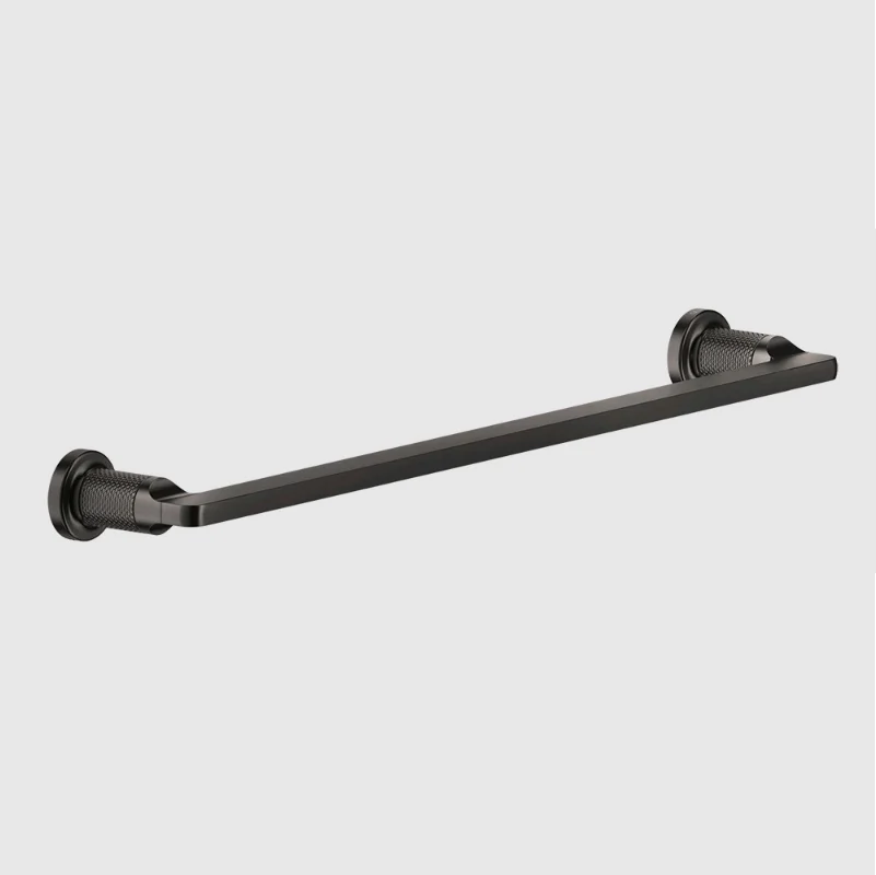 Полотенцедержатель, Gessi, Inciso, шгв 491*77*41, цвет-Black Metal Brushed PVD