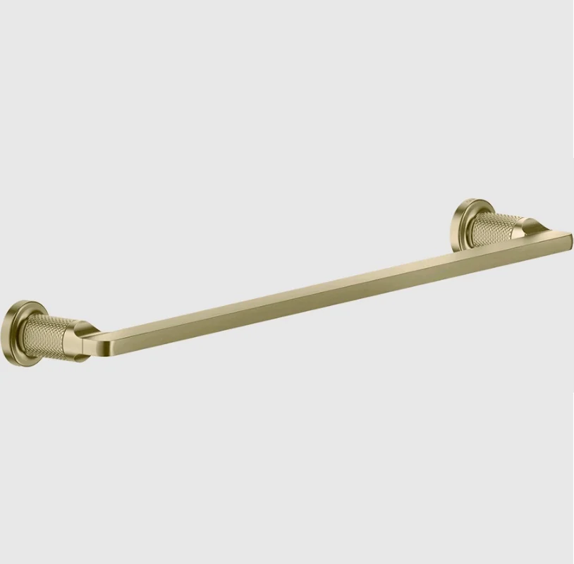 Полотенцедержатель, Gessi, Inciso, шгв 491*77*41, цвет-Brushed Brass PVD