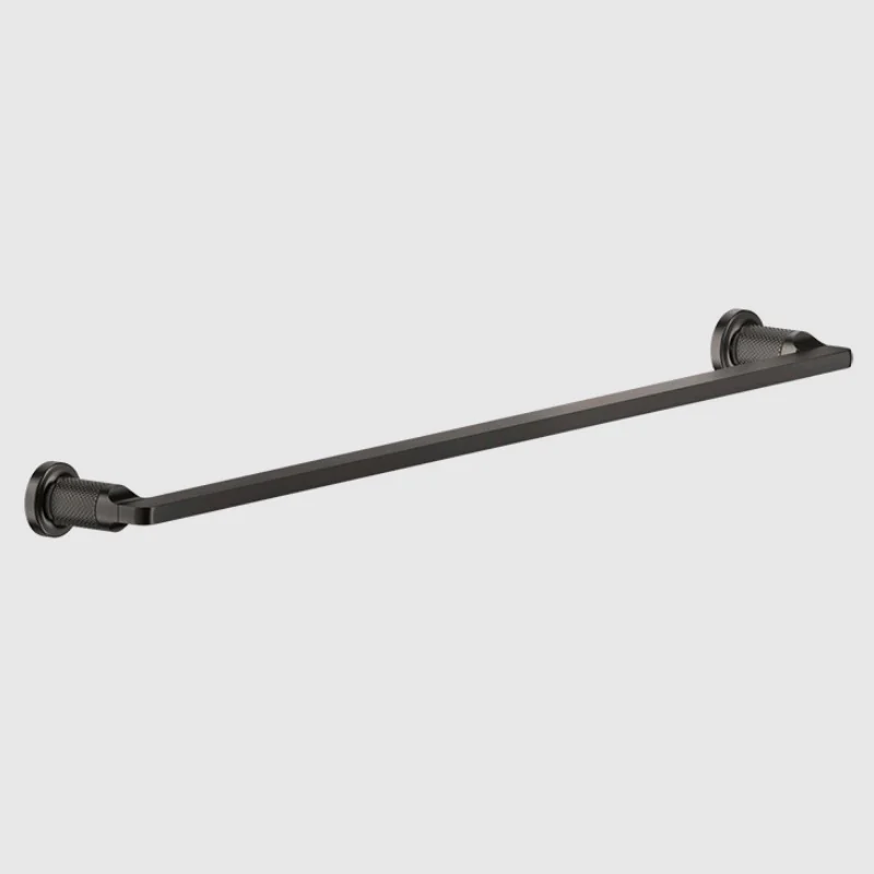 Полотенцедержатель, Gessi, Inciso, шгв 641*77*41, цвет-Black Metal Brushed PVD