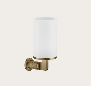 Стакан, Gessi, Inciso, шгв 75*105*176, цвет-белый/Warm Bronze Brushed PVD — иконка