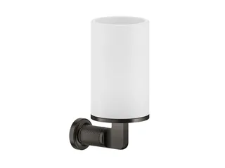 Стакан, Gessi, Inciso, шгв 75*105*176, цвет-белый/Brushed Brass PVD