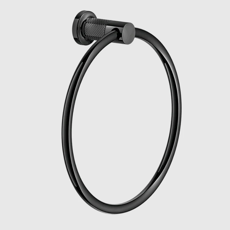 Полотенцедержатель, Gessi, Inciso, шгв 222*69*237, цвет-Black Metal PVD