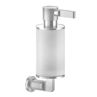 Дозатор для жидкого мыла, Gessi, Inciso, шгв 75*147*240, цвет дозатора-хром/белый