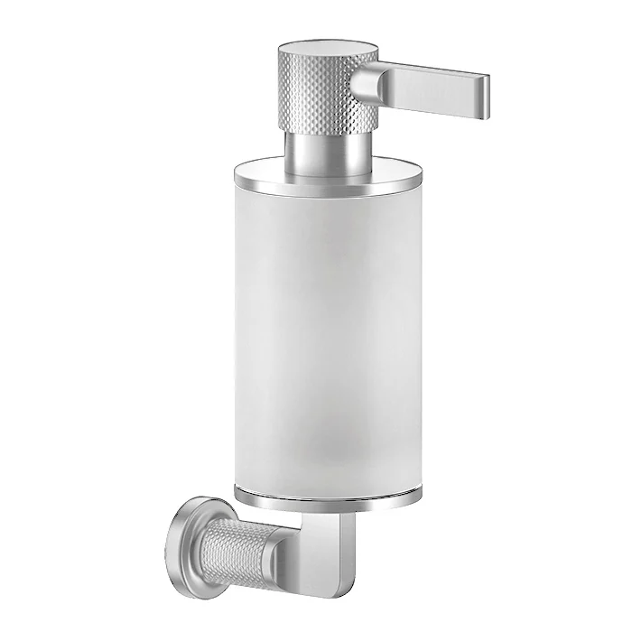 Дозатор для жидкого мыла, Gessi, Inciso, шгв 75*147*240, цвет дозатора-хром/белый