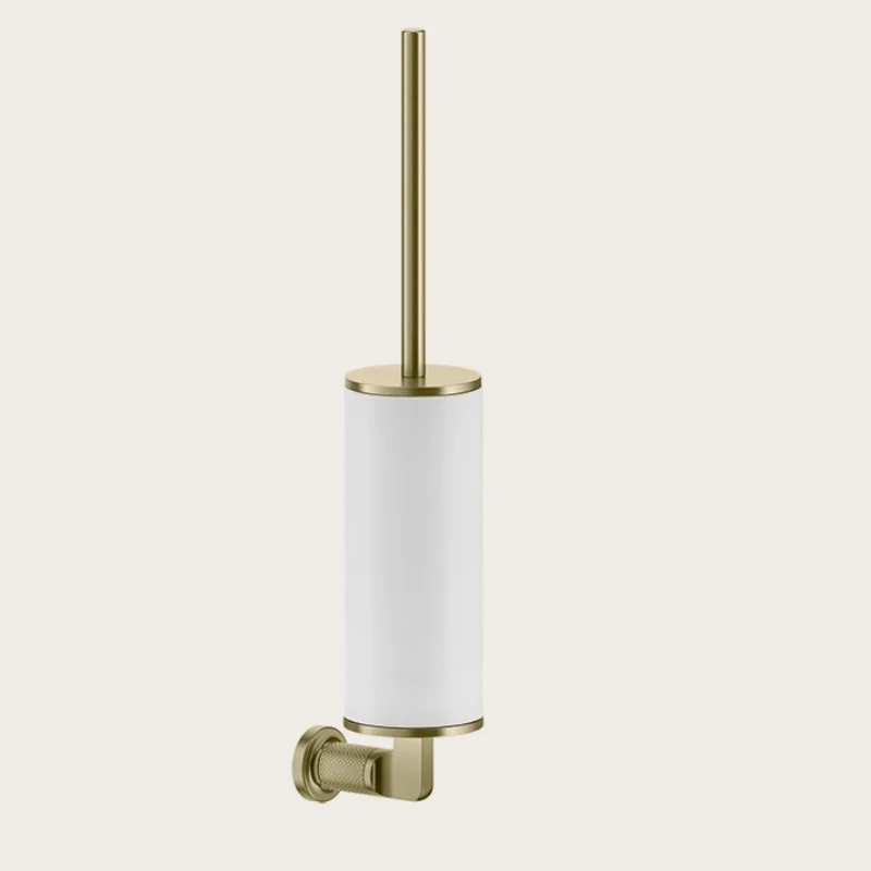 Ёршик, Gessi, Inciso, шгв 76*105*475, цвет колбы-белый, цвет-Brushed Brass PVD