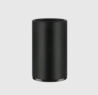 Стакан, Gessi, Inciso, шгв 75*75*127, цвет-чёрный/Black Metal Brushed PVD
