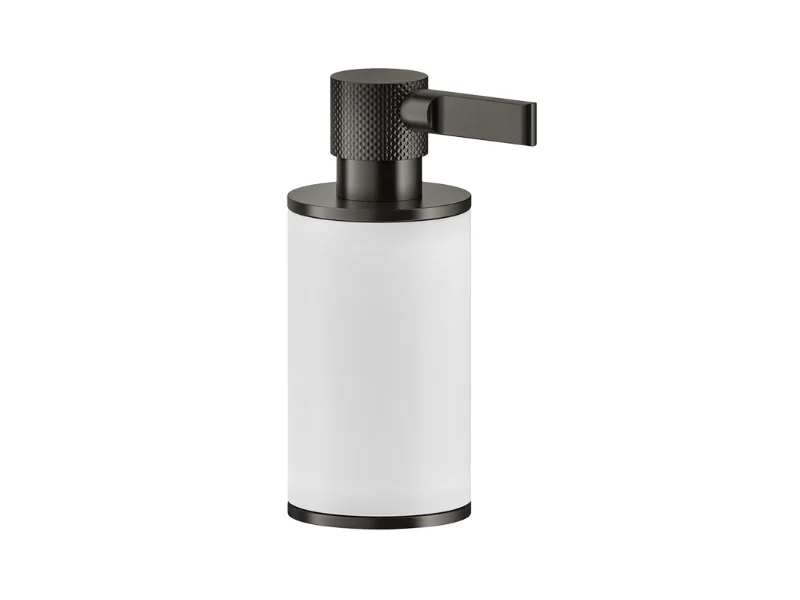 Дозатор для жидкого мыла, Gessi, Inciso, шгв 75*118*181, цвет-Copper Brushed PVD/белый