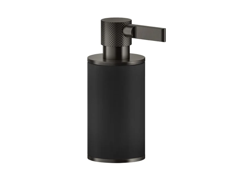 Дозатор для жидкого мыла, Gessi, Inciso, шгв 75*118*181, цвет-Black XL