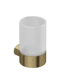 Стакан, Kludi, VELA R, шгв 72*92*119, цвет-золото брашированное/шлифованное (Brushed Gold)