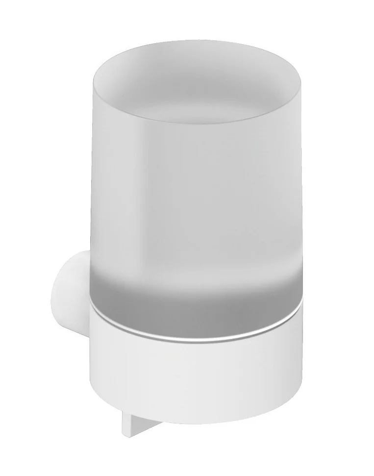 Дозатор для жидкого мыла, Kludi, VELA R, шгв 78*98*126, цвет дозатора-белый матовый
