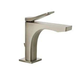 Смеситель для раковины, Gessi, Rilievo, цвет-Finox Brushed Nickel