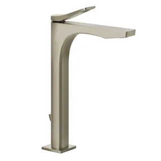 Смеситель для раковины, Gessi, Rilievo, цвет-Finox Brushed Nickel