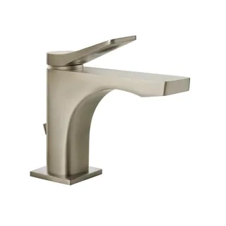 Смеситель для раковины, Gessi, Rilievo, цвет-Finox Brushed Nickel