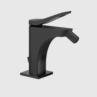 Смеситель для биде, Gessi, Rilievo, цвет-черный матовый
