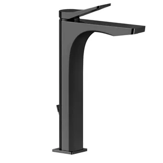 Смеситель для раковины, Gessi, Rilievo, цвет-Black Metal PVD