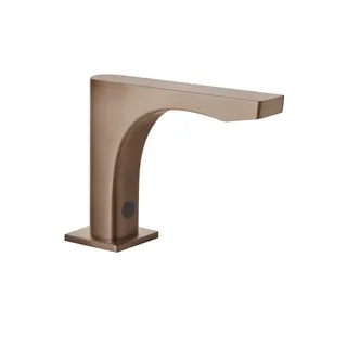 Смеситель для раковины, Gessi, Sensor Taps, цвет-Copper Brushed PVD