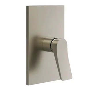 Смеситель для душа, Gessi, Rilievo, на 1 потребитель, цвет-Finox Brushed Nickel