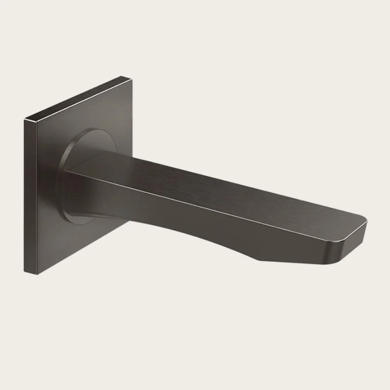Излив, Gessi, Rilievo, цвет-Black Metal Brushed PVD