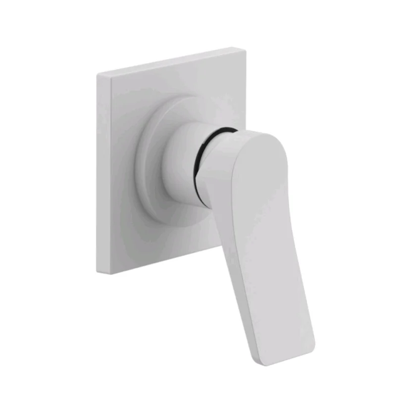 Смеситель для душа, Gessi, Rilievo, на 1 потребитель, цвет-белый матовый