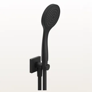 Душевой набор, Gessi, Rilievo, цвет-черный матовый