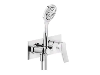 Смеситель для душа, Gessi, Rilievo, цвет-Copper PVD