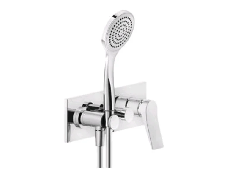 Смеситель для душа, Gessi, Rilievo, цвет-Copper PVD