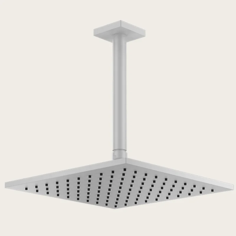 Верхний душ, Gessi, Rilievo, 250*250, цвет-белый матовый