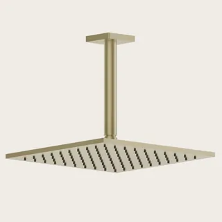 Верхний душ, Gessi, Rilievo, 250*250, цвет-Brushed Brass PVD