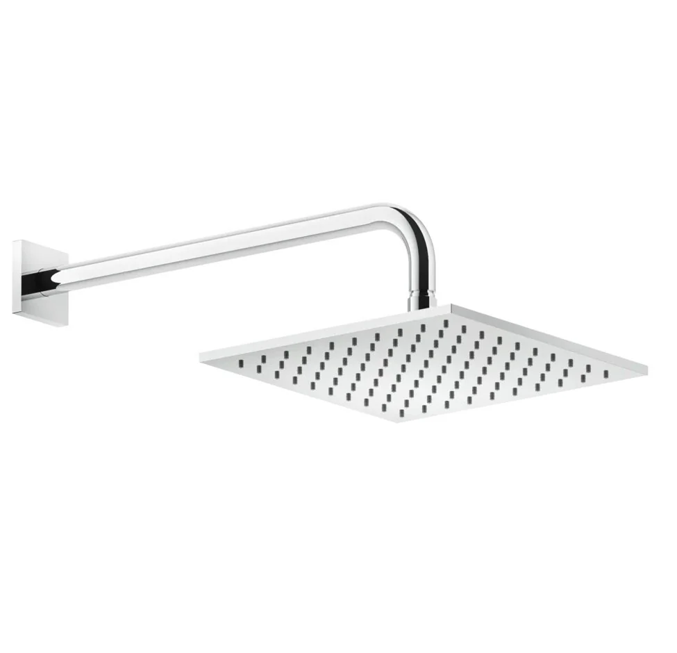 Верхний душ, Gessi, Rilievo, 250*250, цвет-хром