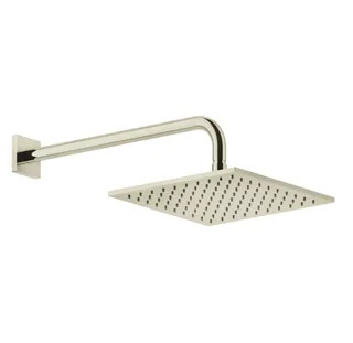 Верхний душ, Gessi, Rilievo, 250*250, цвет-Nickel PVD