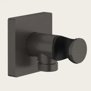 Шланговое подсоединение, Gessi, Rilievo, шгв 60*68*60, цвет-Black Metal Brushed PVD