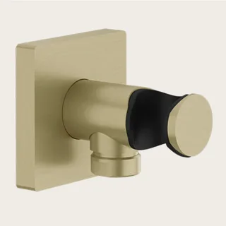 Шланговое подсоединение, Gessi, Rilievo, шгв 60*68*60, цвет-Brushed Brass PVD
