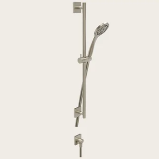 Душевой гарнитур, Gessi, Rilievo, 100, цвет-Finox Brushed Nickel