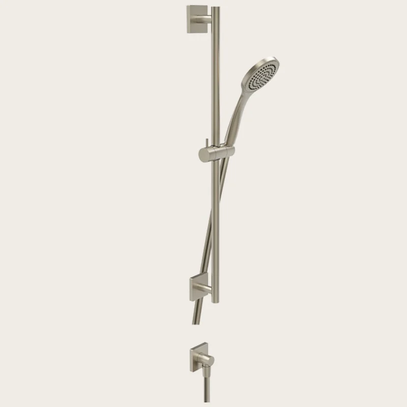 Душевой гарнитур, Gessi, Rilievo, 100, цвет-Finox Brushed Nickel