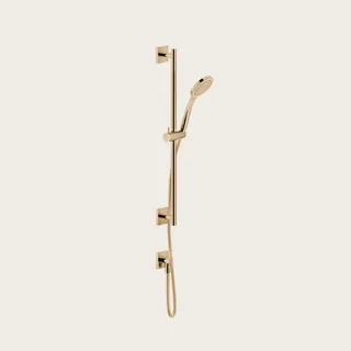 Душевой гарнитур, Gessi, Rilievo, 100, цвет-Warm Bronze PVD