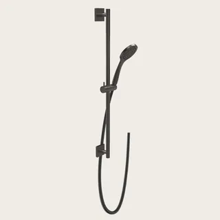 Душевой гарнитур, Gessi, Rilievo, 100, цвет-Black Metal Brushed PVD