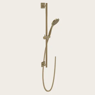 Душевой гарнитур, Gessi, Rilievo, 100, цвет-Warm Bronze Brushed PVD